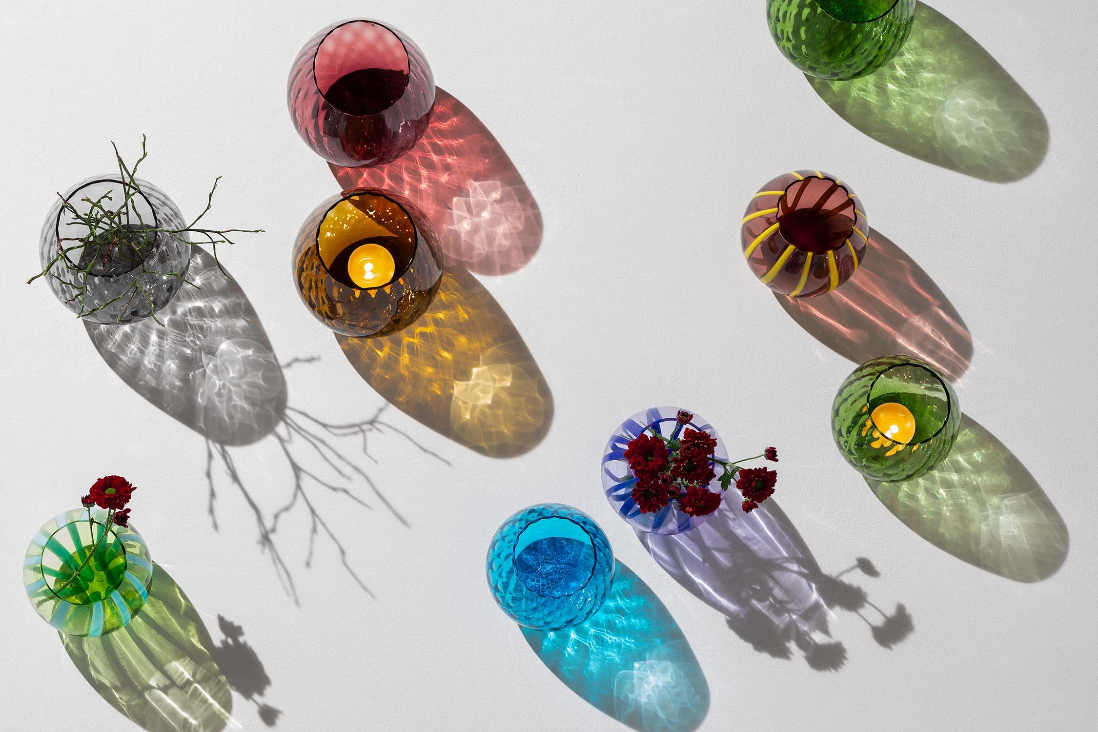 Macrame and Snake Candleholders & Votives